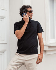 Black Polo shirt