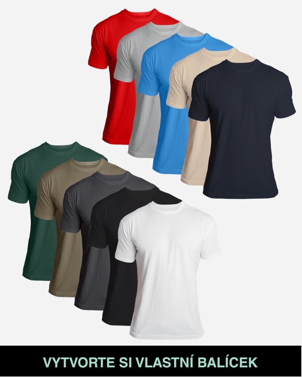T-Shirts Custom 10 pack (-55%)