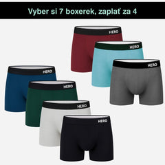 Boxer Briefs - 4+3 zdarma