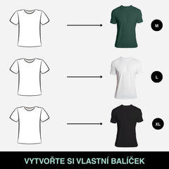 Uvítací balíček triček