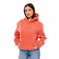 Coral Comfy Hoodie
