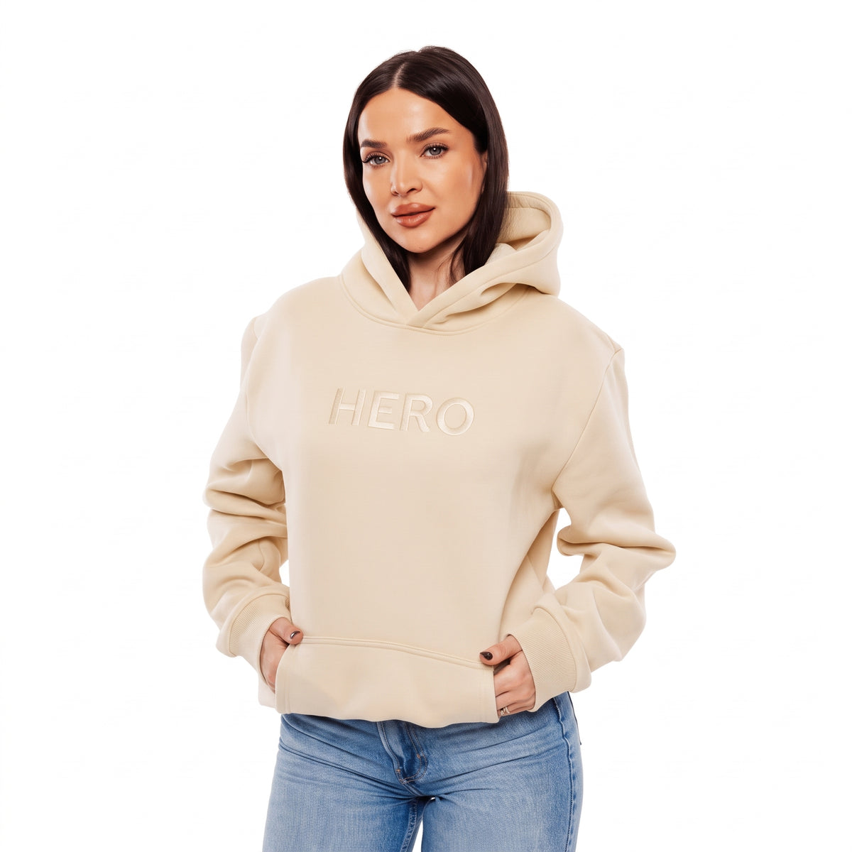 Cream Comfy Hoodie