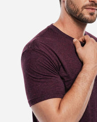 Heather Burgundy T-Shirt