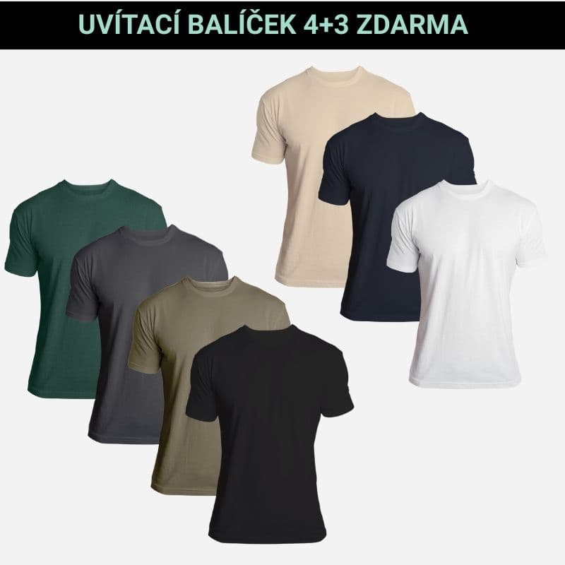 Uvítací balíček triček