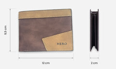 Wallet HERO Vintage deep coffee