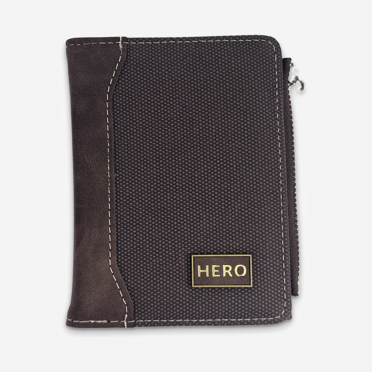 Wallet HERO Zipper coffee