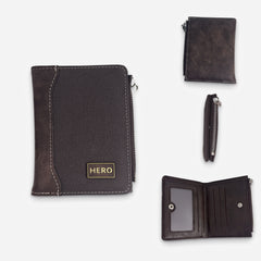 Wallet HERO Zipper coffee