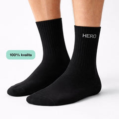 Tennis Socks - Black 4 párů