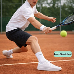 Tennis Socks - White 4 párů