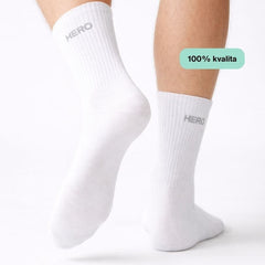 Tennis Socks - White 4 párů