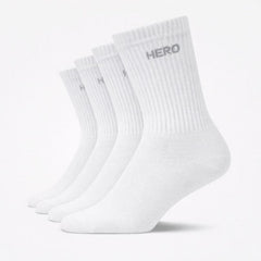 Tennis Socks - White 4 párů