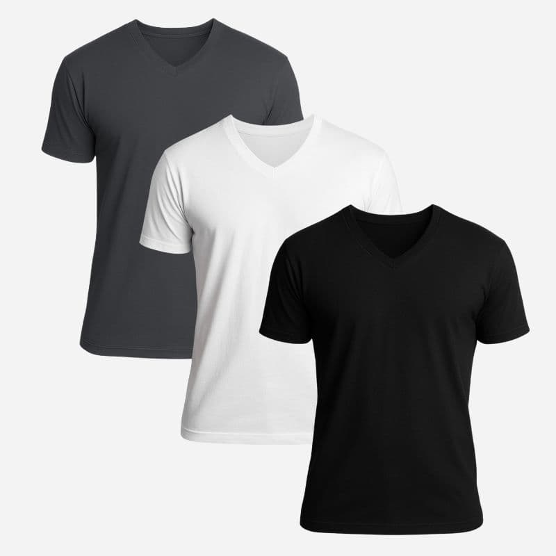 V-Neck Custom 3-Pack (-42%)