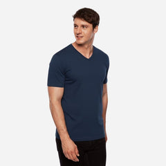 V-Neck Navy Blue